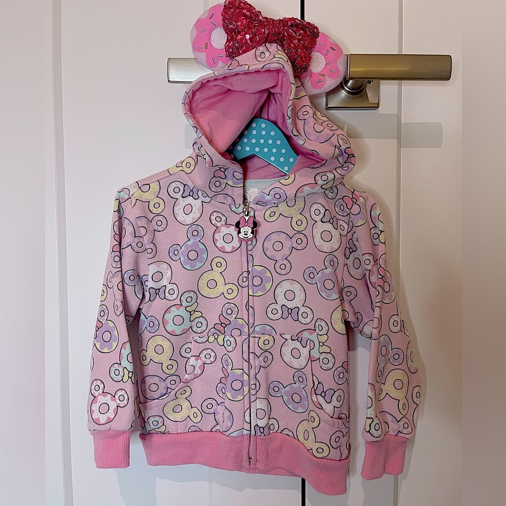 Disney Minnie Mouse Donut Hooded Jacket